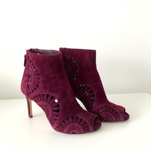 Tory Burch suede booties